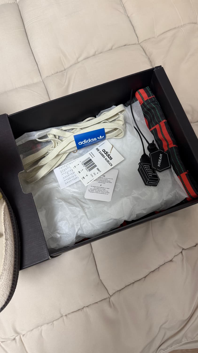 아디다스x웨일스보너 삼바 에크루 틴트 265 상품이미지7