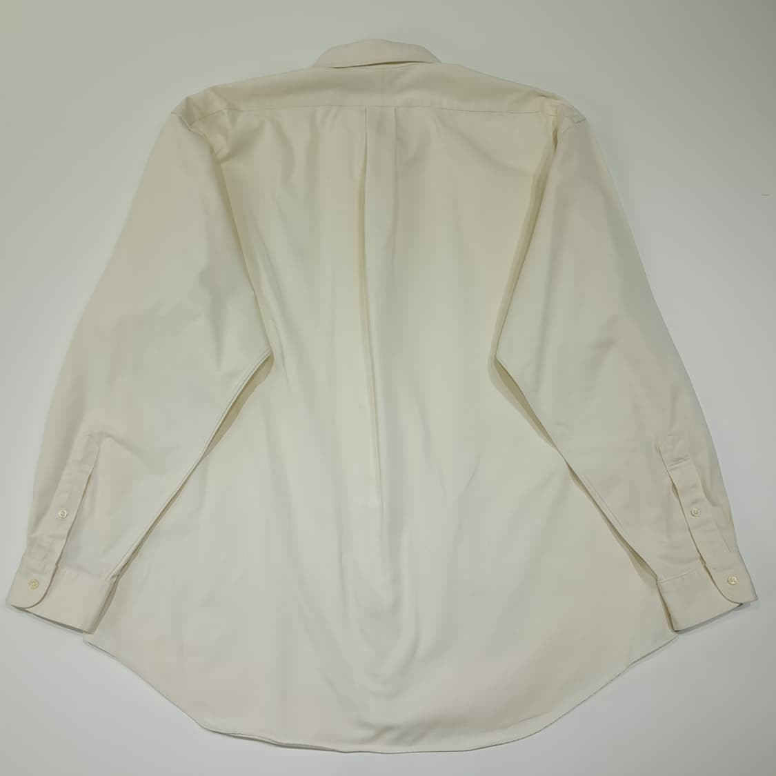 CL616 XL 폴로 90s 코튼 트윌 네츄럴 화이트 셔츠 남방 상품이미지6