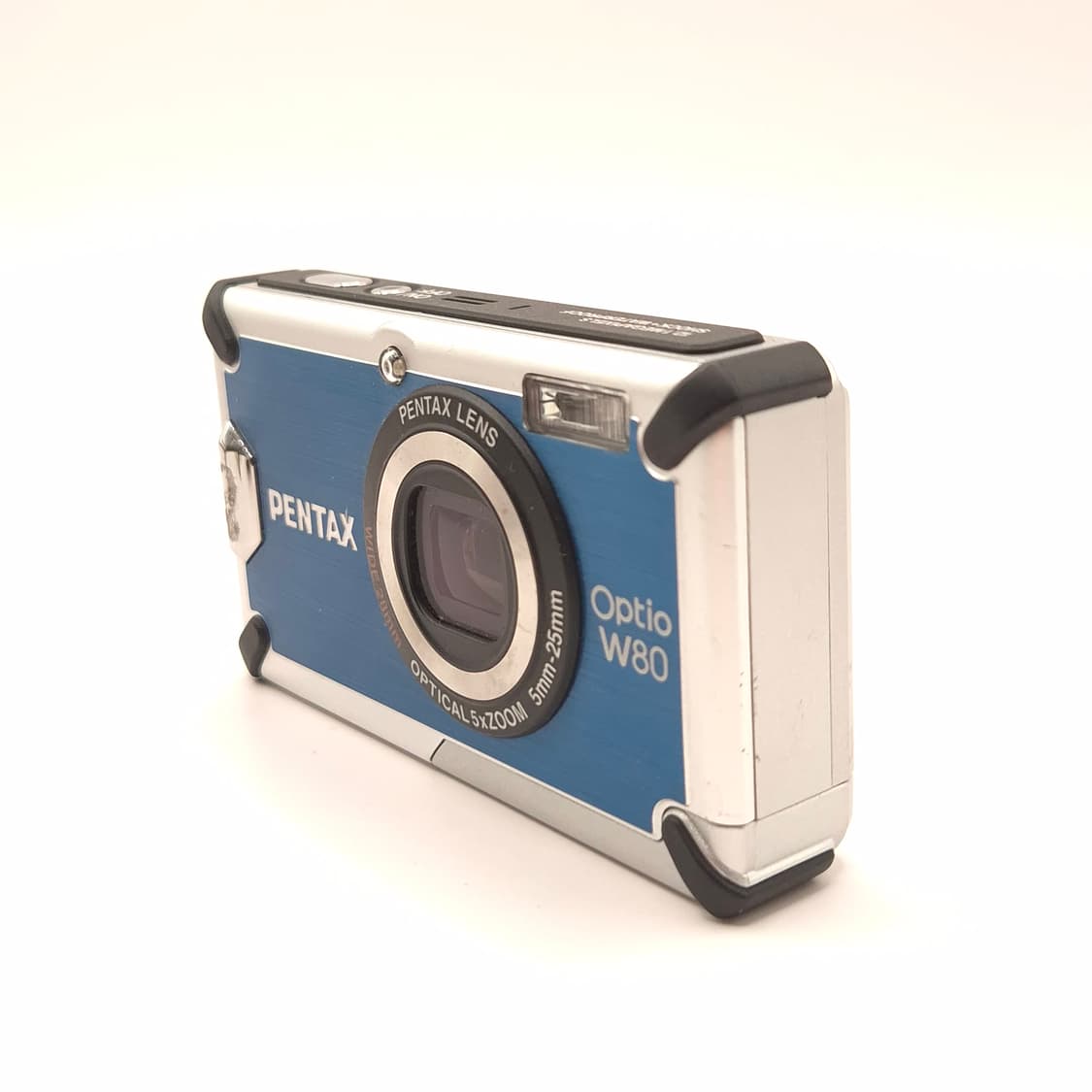 한글지원 방수 🏊‍♂️펜탁스 옵티오 W80 블루 ✨ 미품급 상품이미지2