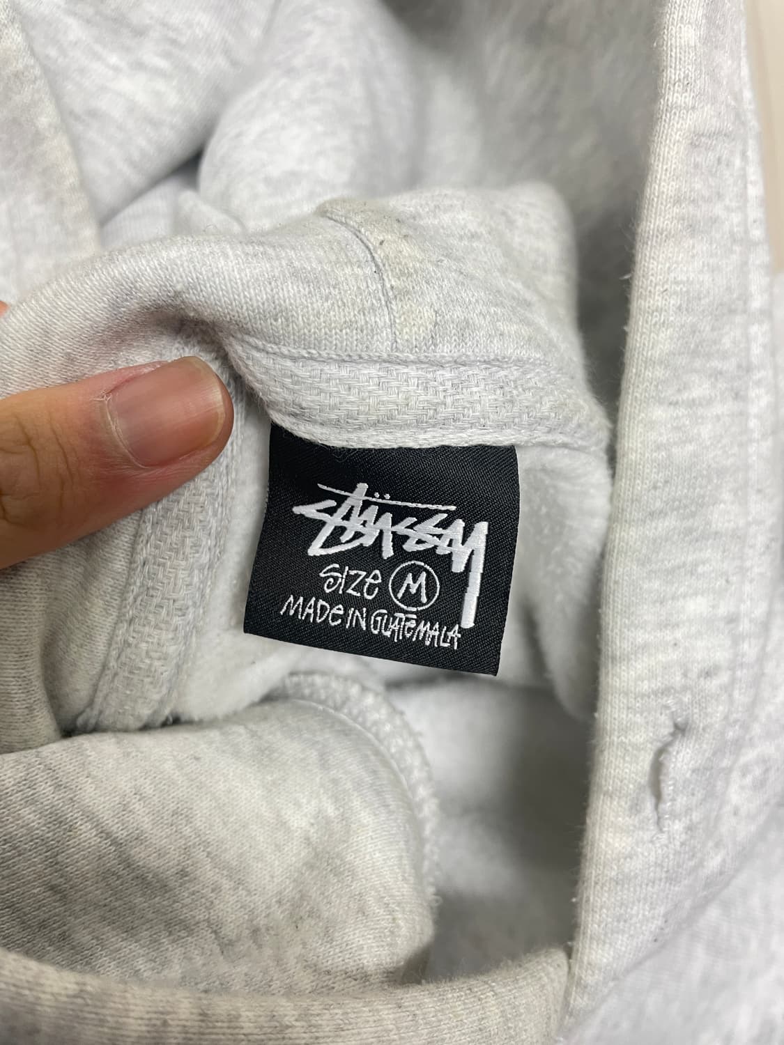 스투시 샤넬 오마주 기모 후드티 M 상품이미지7