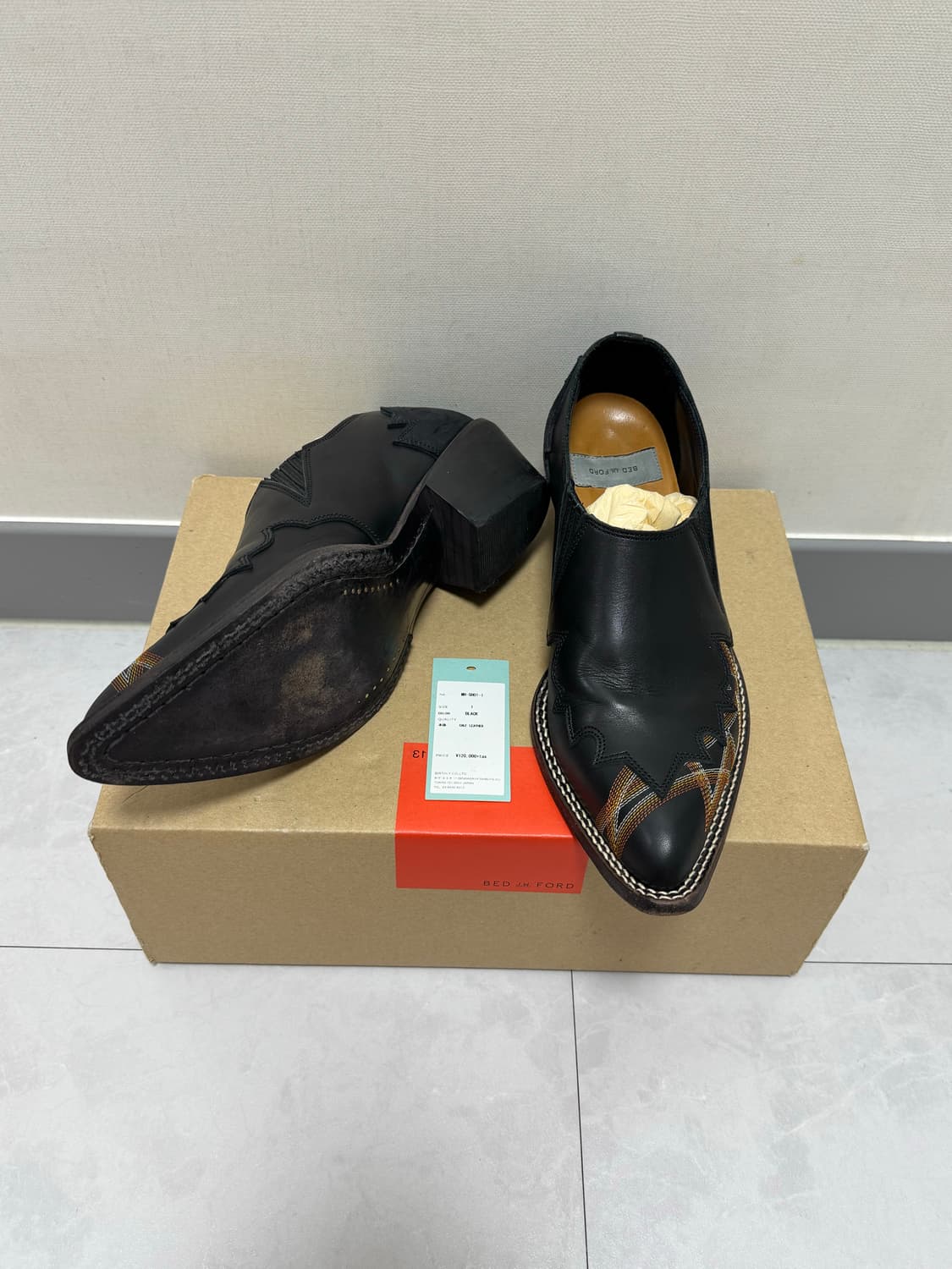 Bed j.w. Ford 19aw 웨스턴 부츠 상품이미지1