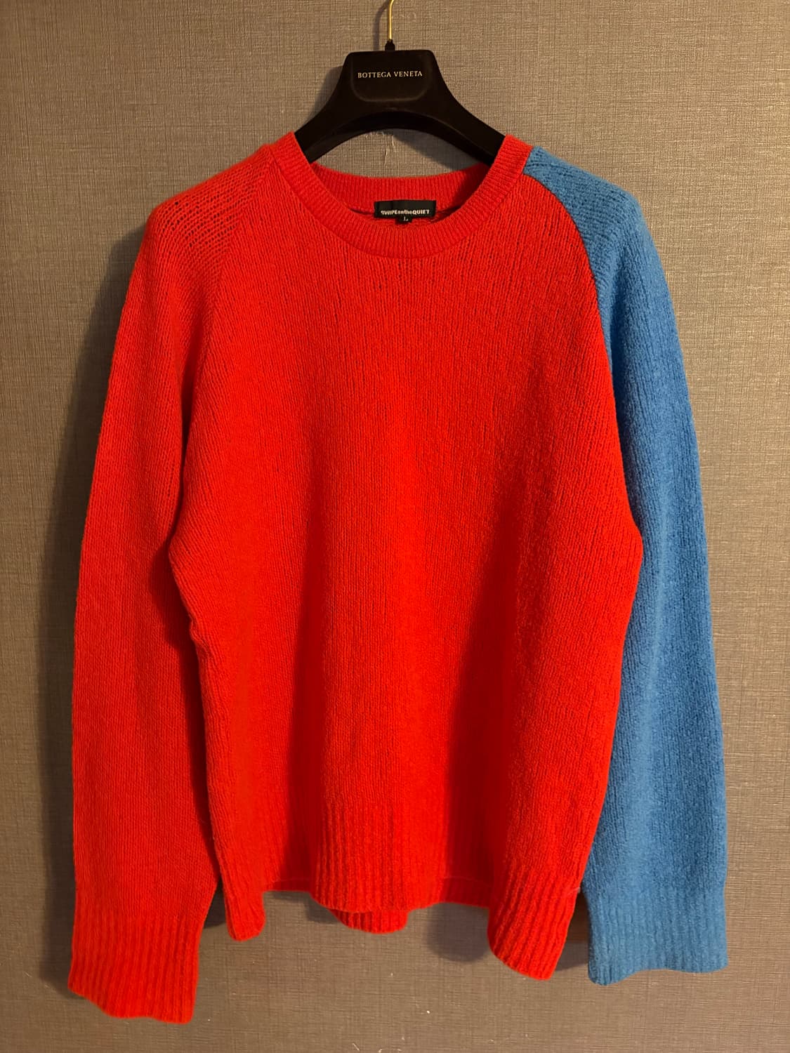 Swipe on the Quiet 배색 니트 Japan 상품이미지1