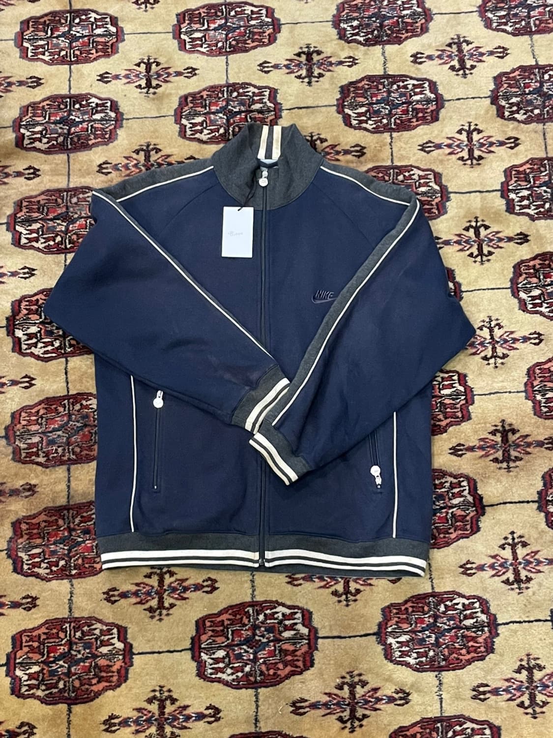 00’s NIKE NAVY line grey PT JK 상품이미지3