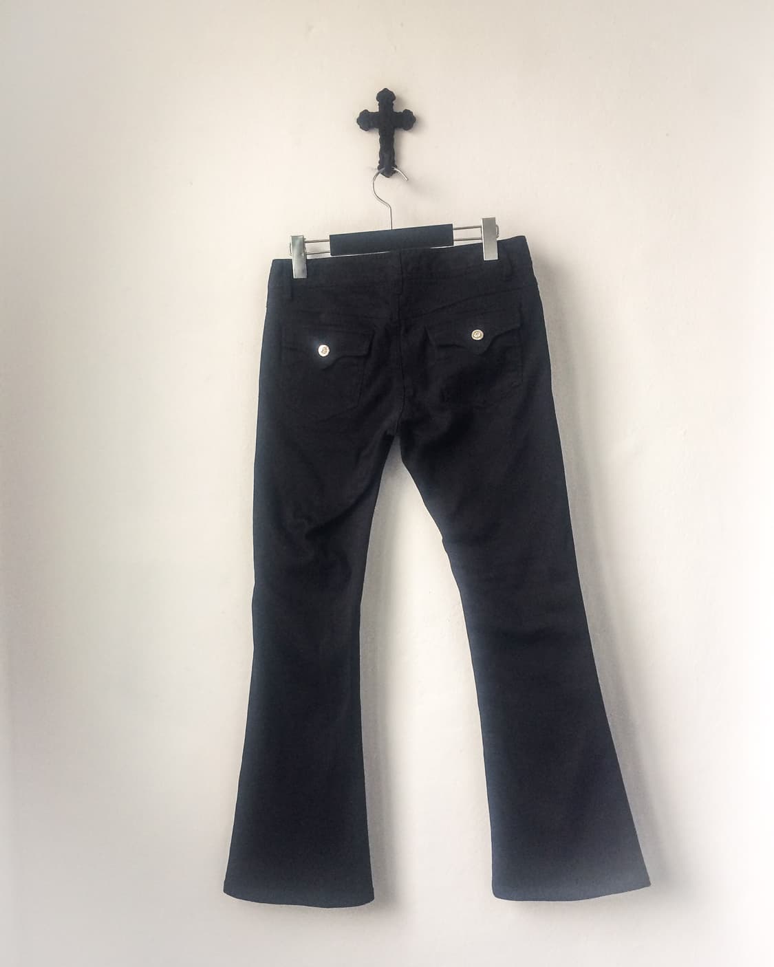 Black slim fit pants 상품이미지2