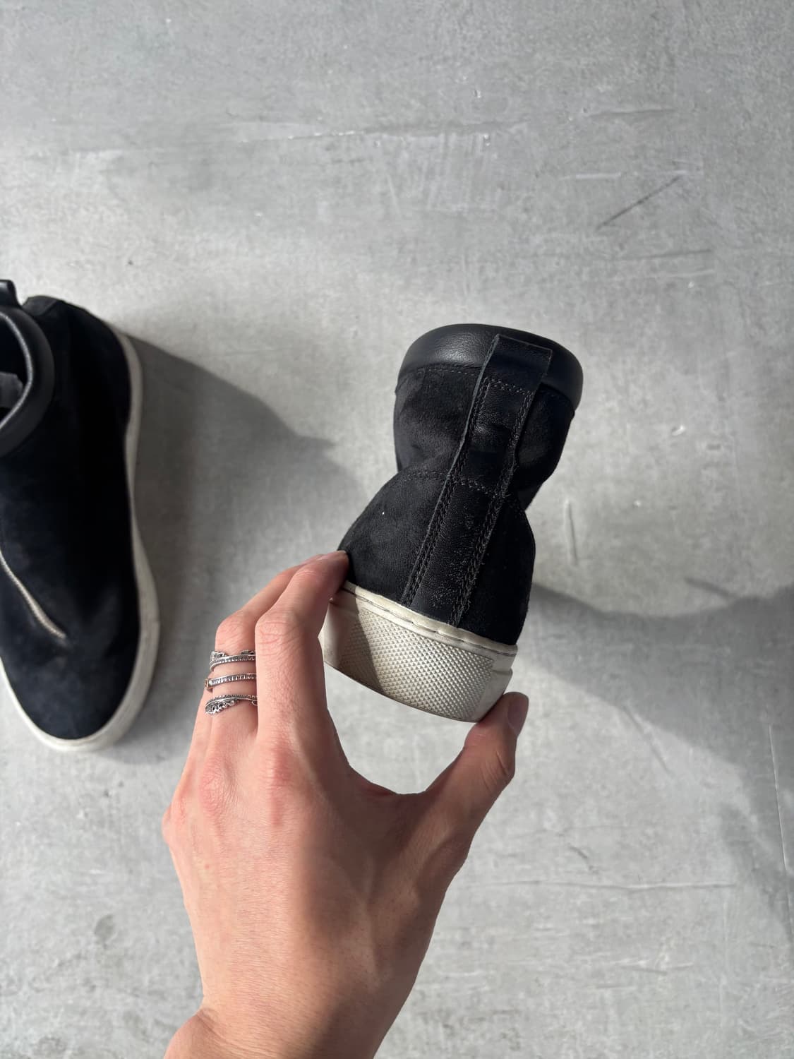 디에메 사선 riri 스웨이드 하이탑  상품이미지5