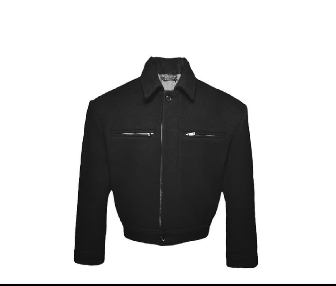 (구매)아워글래스(ourglass) 파워숄더 울 크롭 자켓 OS 상품이미지1