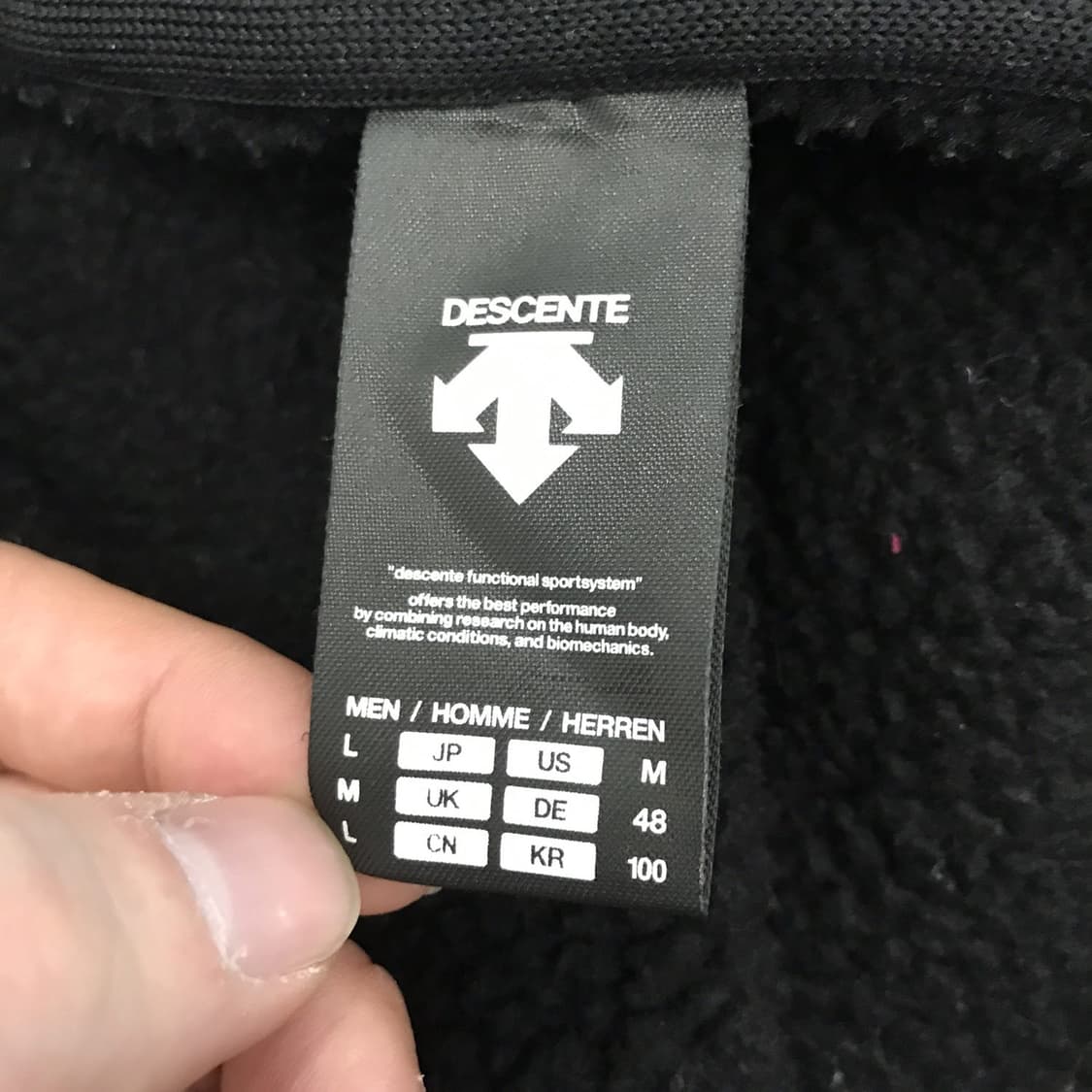 데상트 아우디 스위스 스키팀 후리스 [L] 상품이미지5