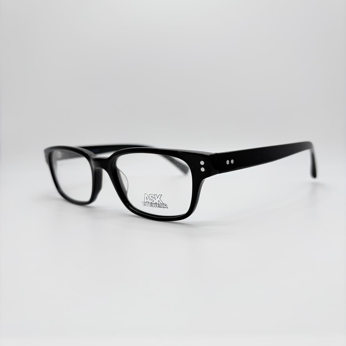 ASK 사각 블랙 빈티지 뿔테 상품이미지1