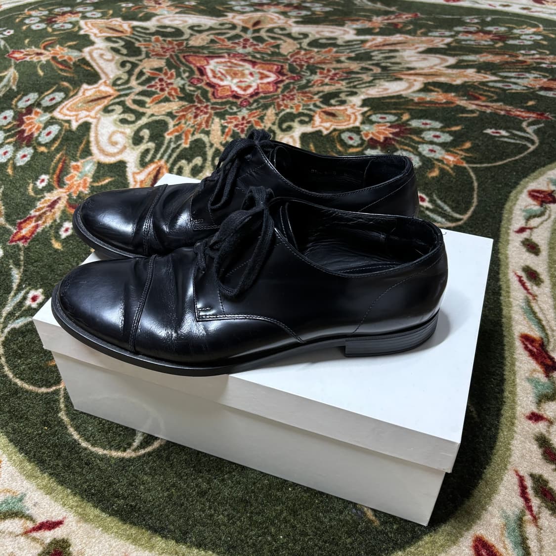 Prada Cap toe Derby Shoes (275) 상품이미지2