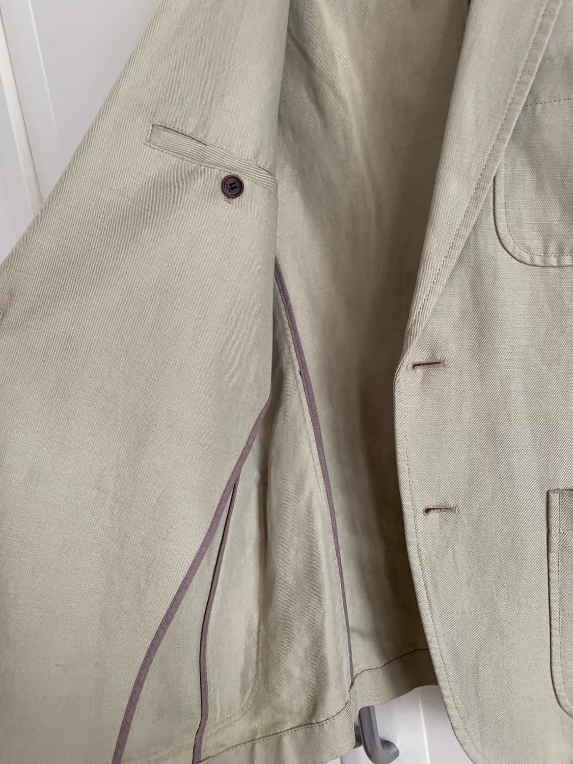 라코스테 남성 리넨면자켓 상품이미지5