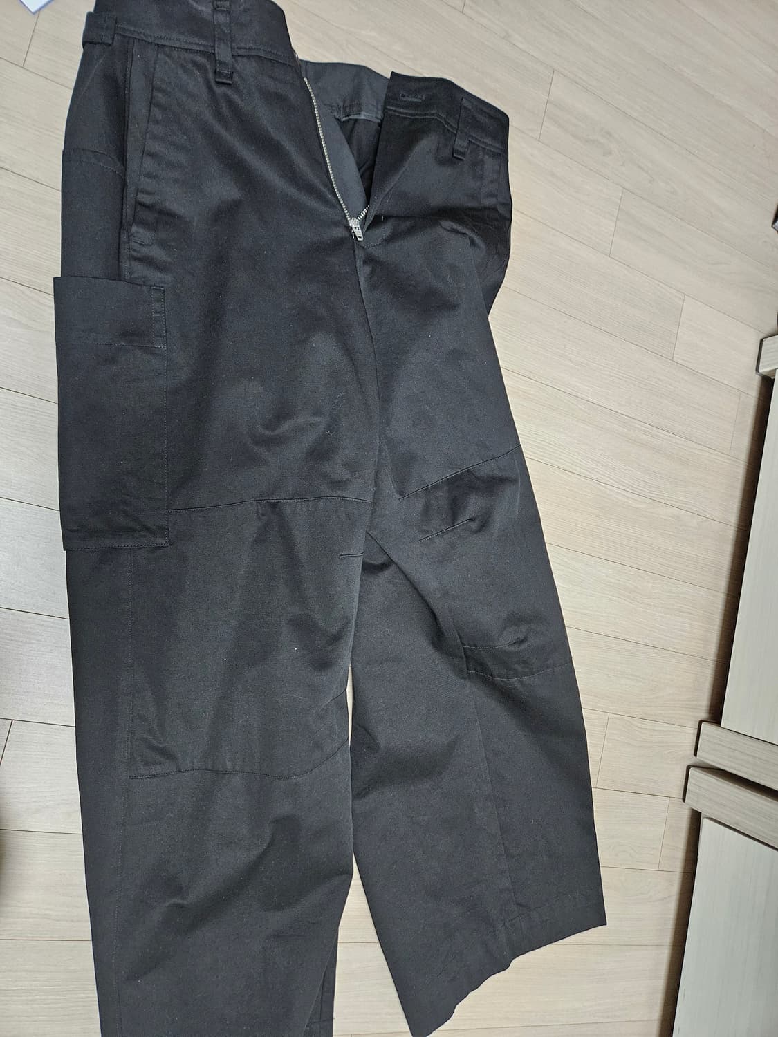 폴리테루 빅카고팬츠 블랙 4 상품이미지2