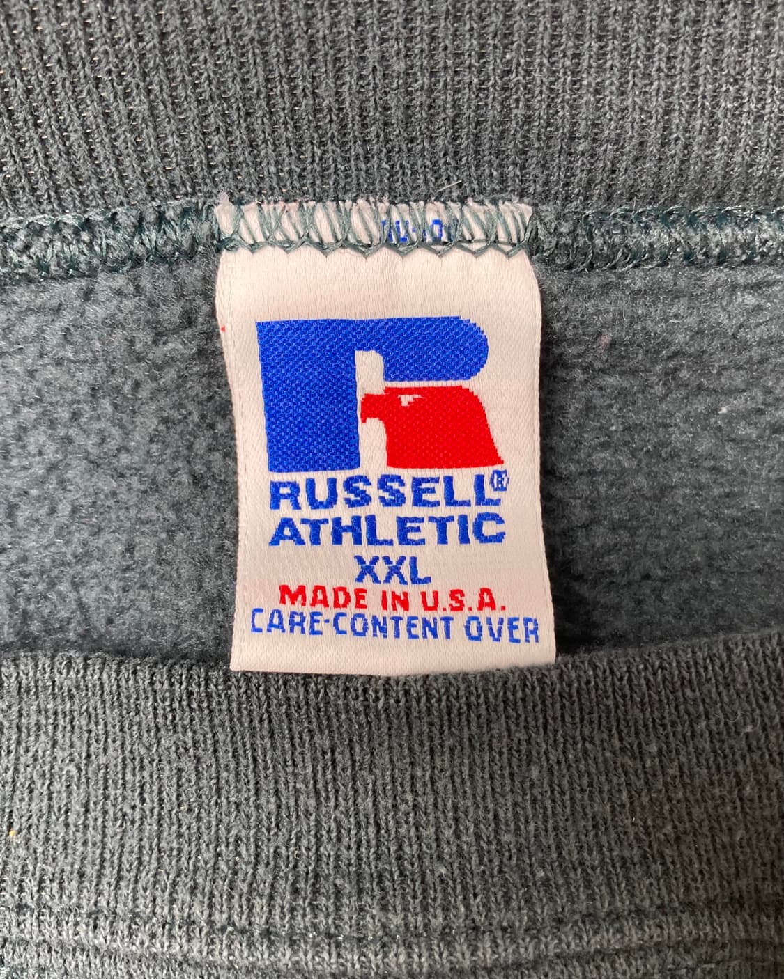 90s Russell Sweatshirt (sage green) 상품이미지3