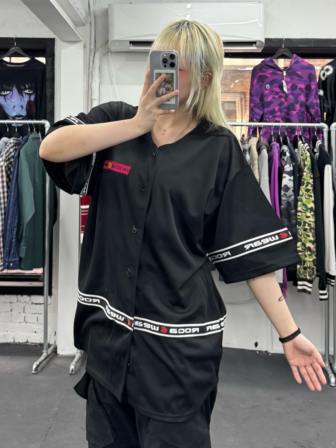 로카웨어 올드스쿨 베이스볼 져지 상품이미지3