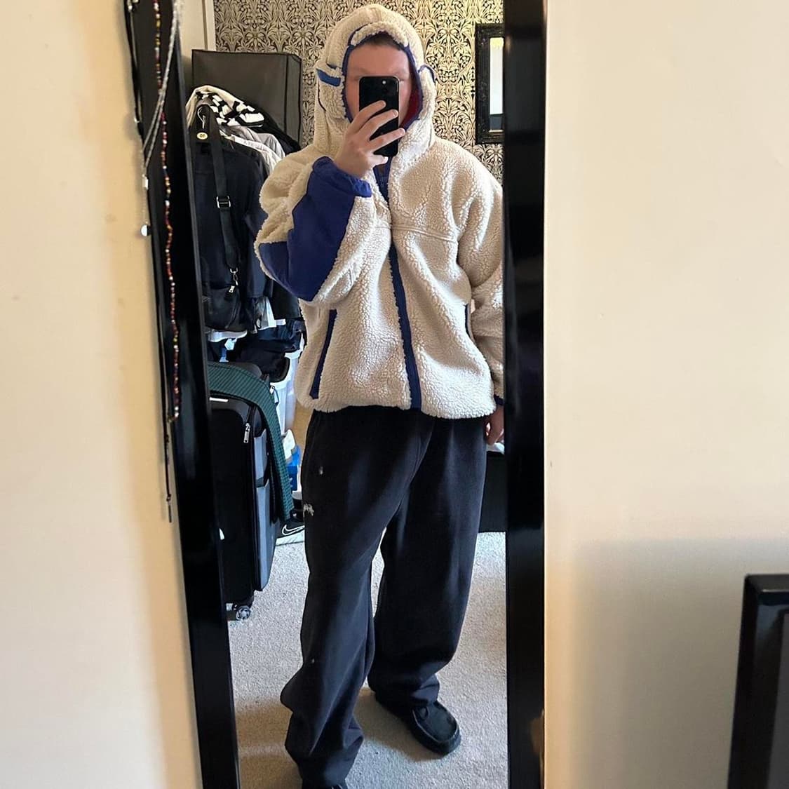 파타고니아 스타일 딥파일 레트로 플리스 실착사진O 상품이미지9