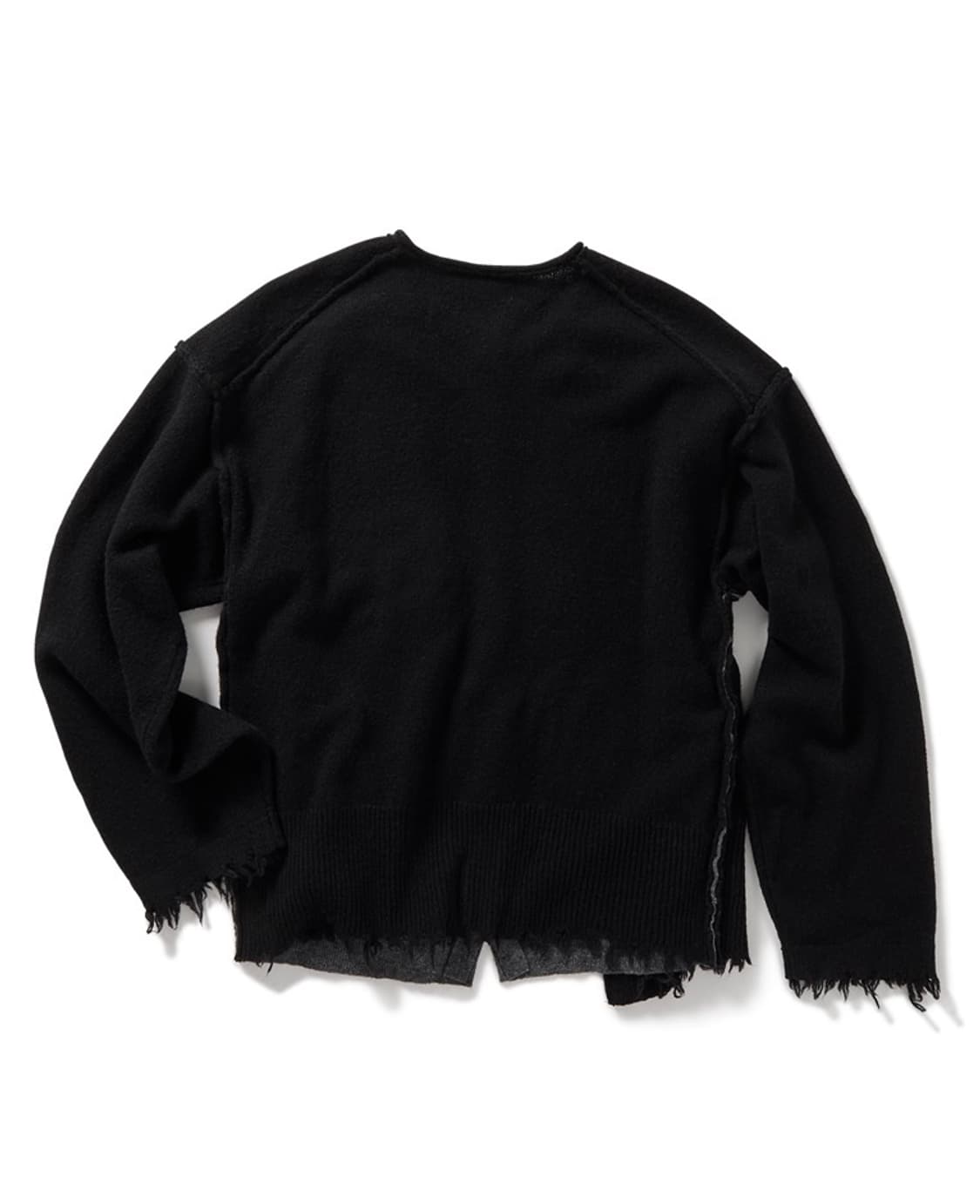 퍼버즈 레이어드 램스울 가디건  상품이미지4