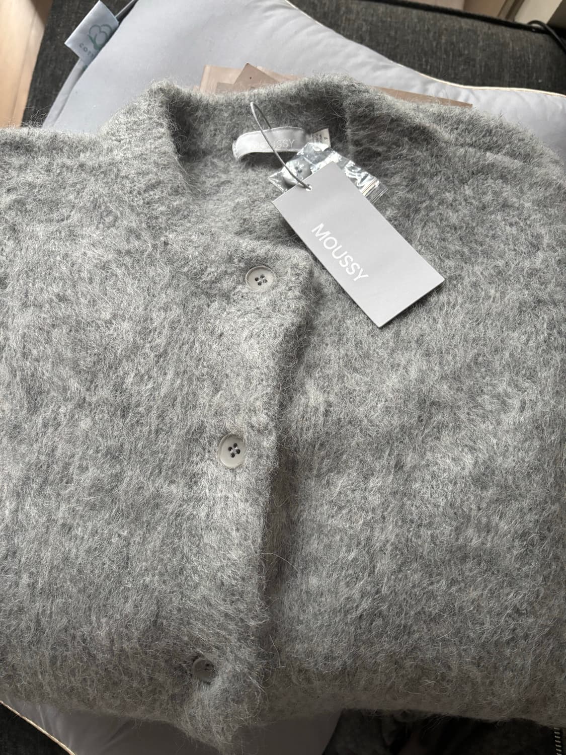 moussy 알파카 가디건 새상품 상품이미지4