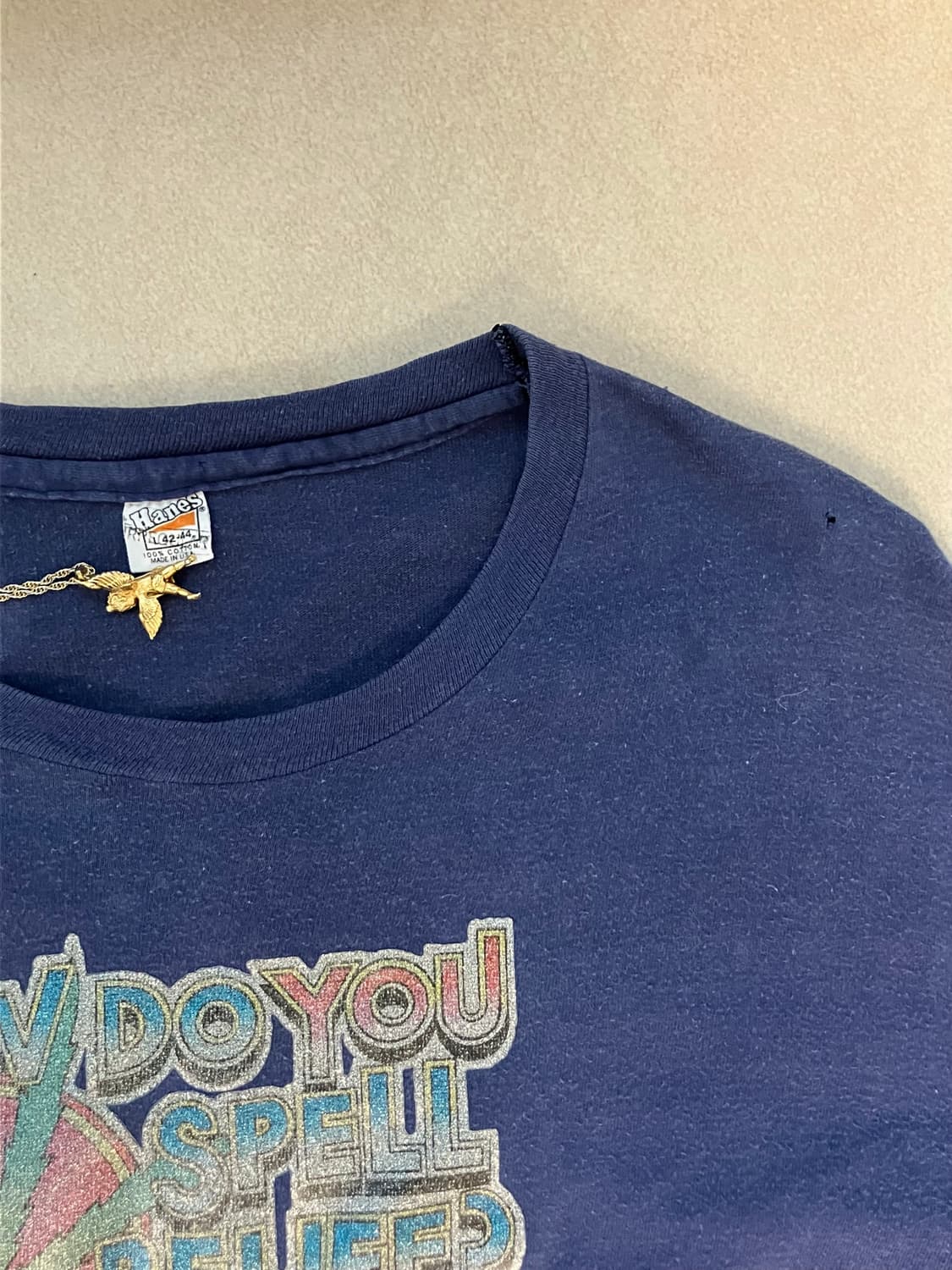 70s Hanes marijuana T shirts 상품이미지4