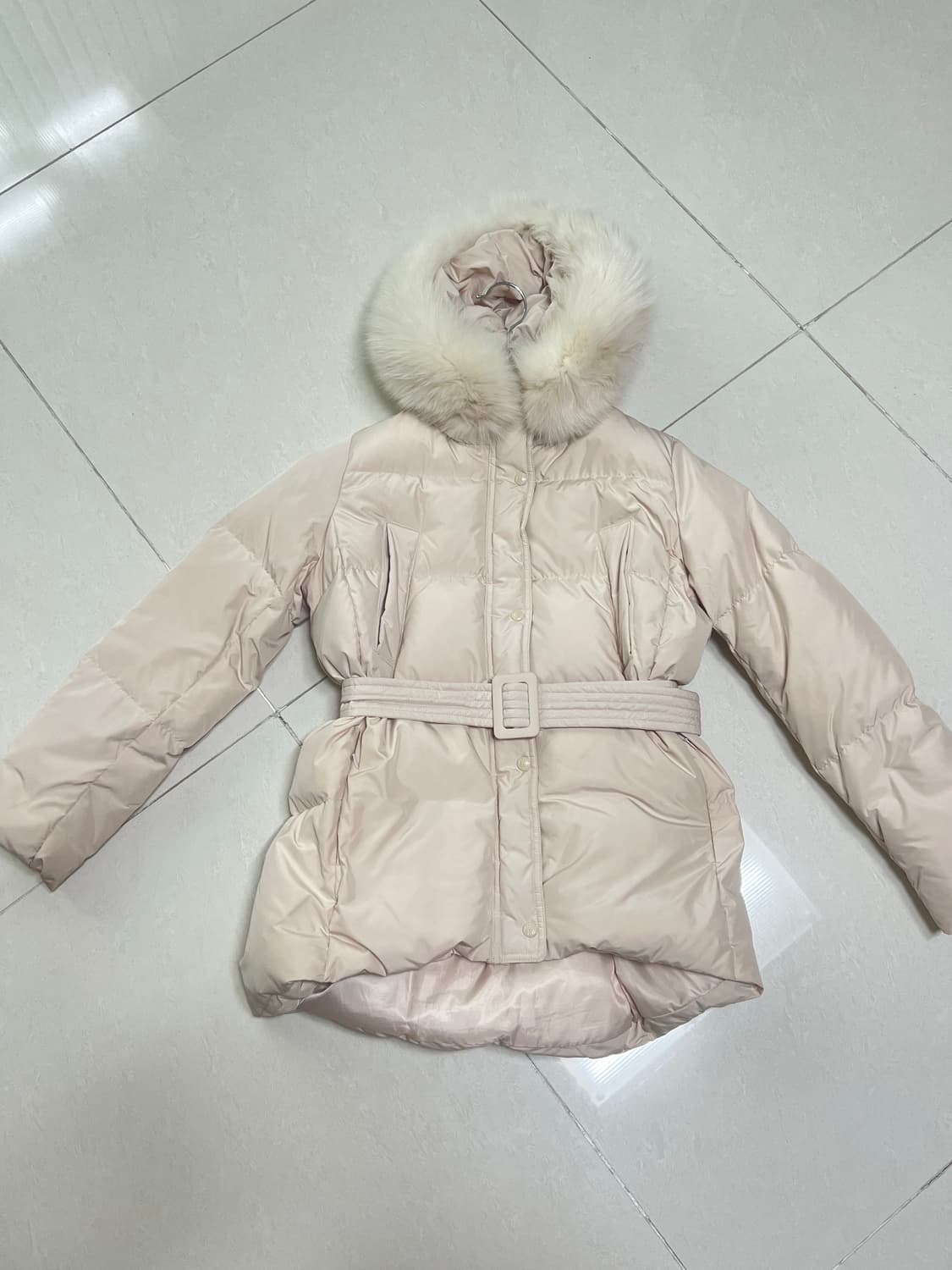 듀엘 폭스퍼 후드 구스다운 - 정가 35만원 상품이미지1