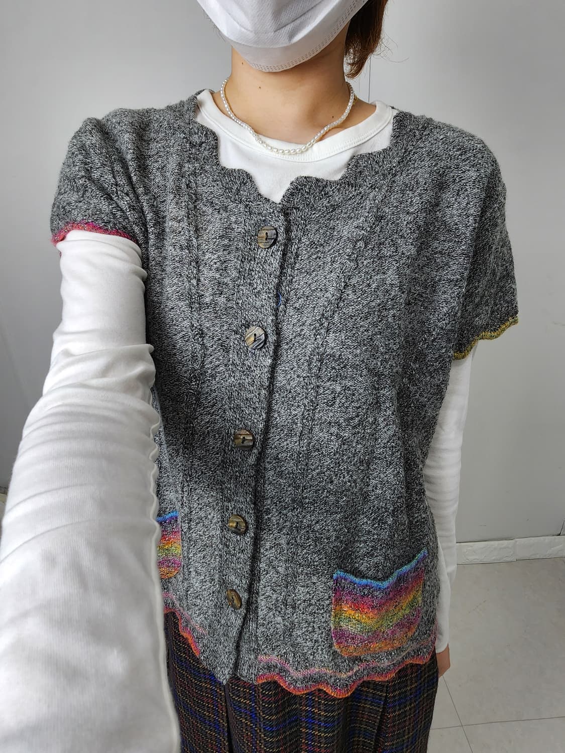 지그재그 가디건 상품이미지3