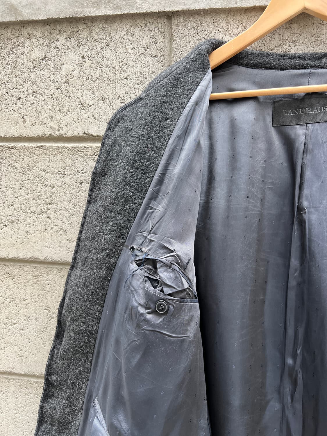 VINTAGE LANDHAUS BOILED WOOL 빈티지보일드울자켓 상품이미지10