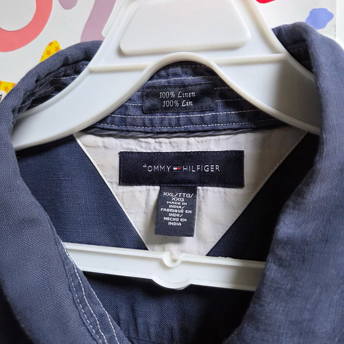 타미힐피거 린넨 반소매 셔츠 상품이미지4