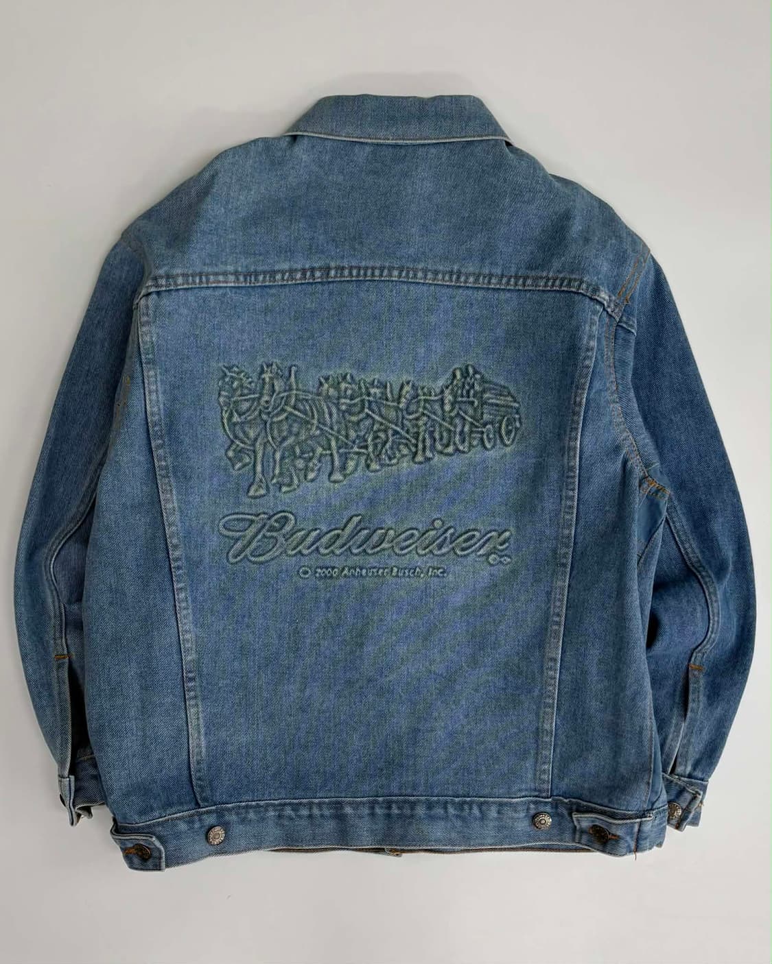 [M] 아메리칸빈티지 데님 트러커 자켓 made in usa 상품이미지2