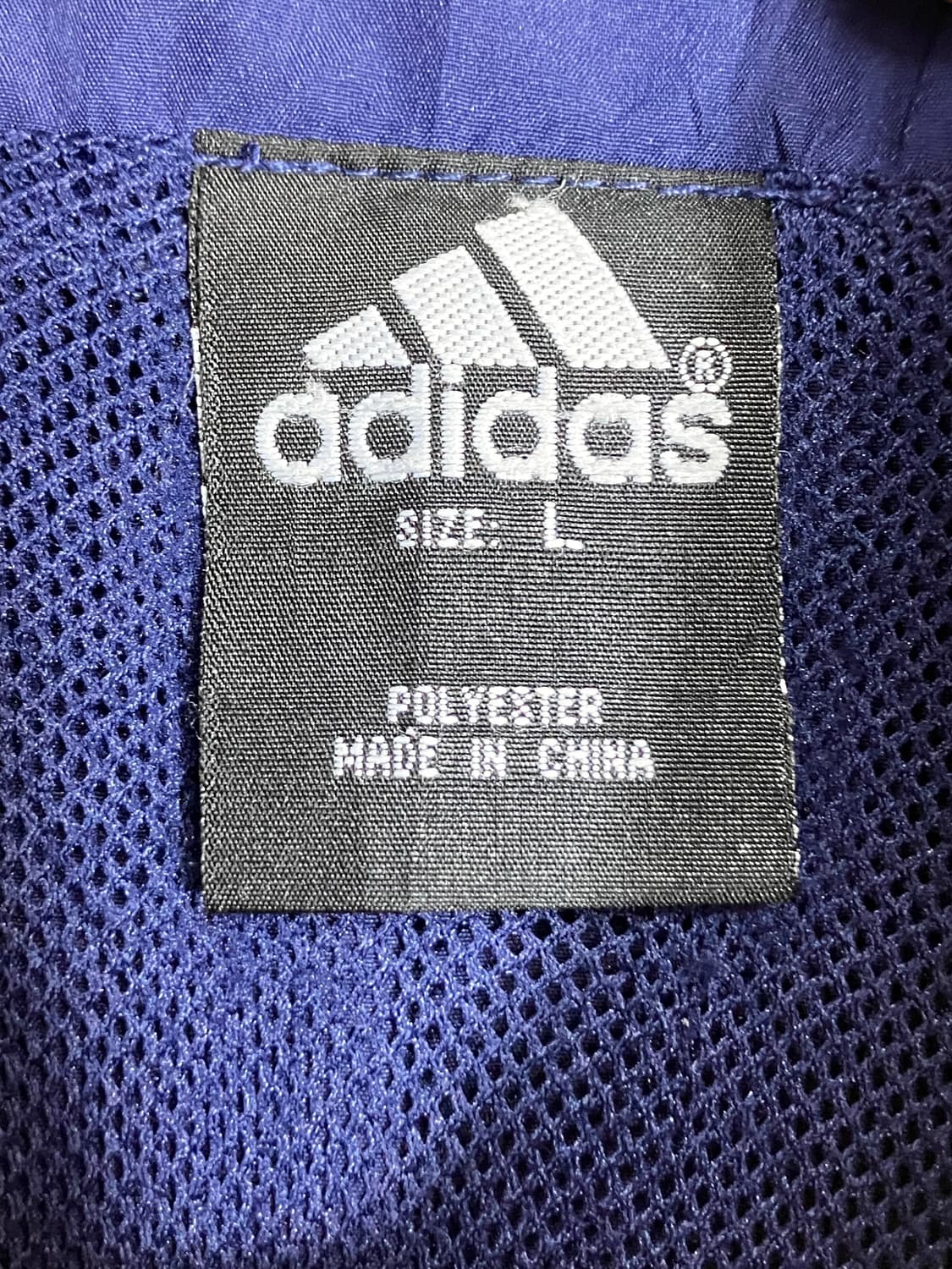 아디다스 스펠아웃 빅로고 바람막이 L 상품이미지7