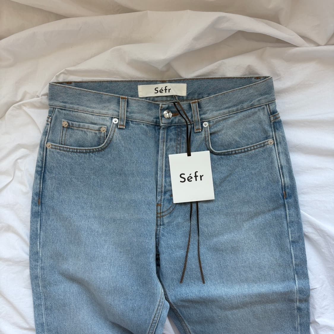 [30size] sefr 세퍼 연청데님 라이더컷 상품이미지2