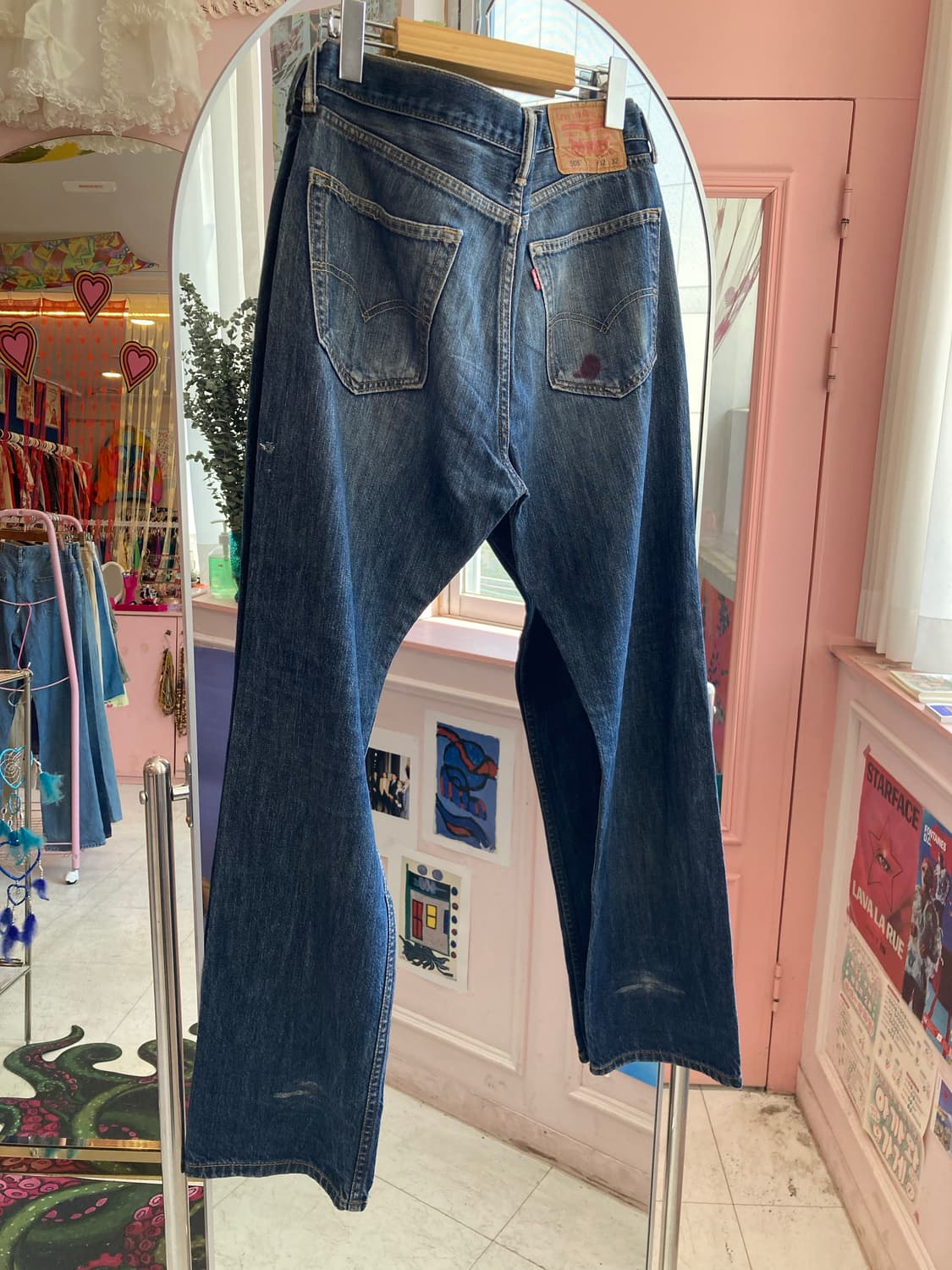 리바이스 Levis 일자 데님 팬츠 상품이미지3