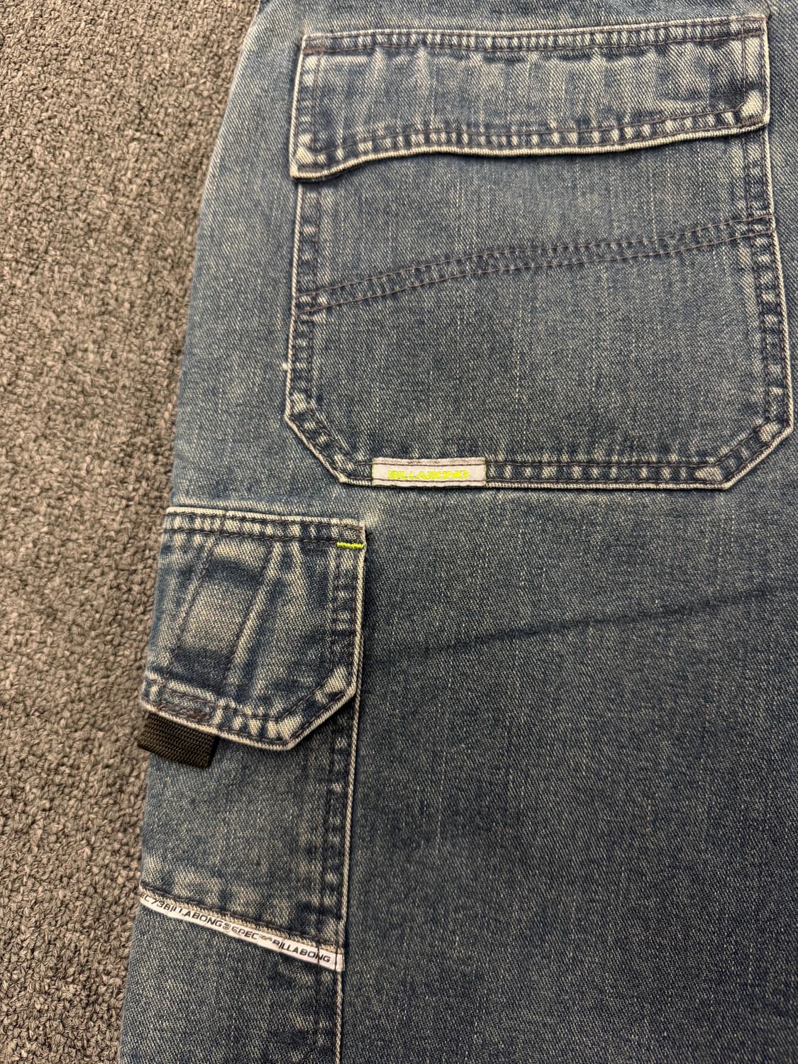 30)Billabong 빈티지 버뮤다 데님팬츠 상품이미지8