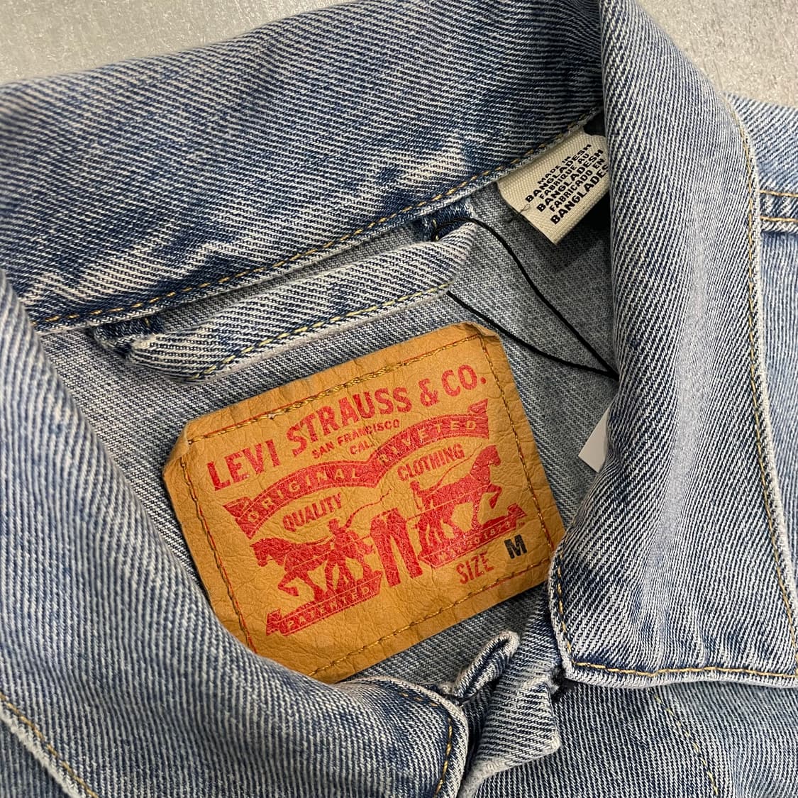 (M) Levi's 리바이스 트러커 데님 자켓 상품이미지7