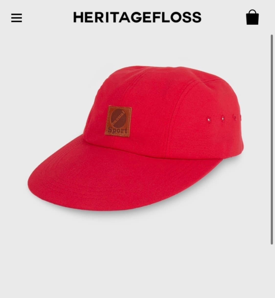 헤리티지플로스 롱빌캡 상품이미지1