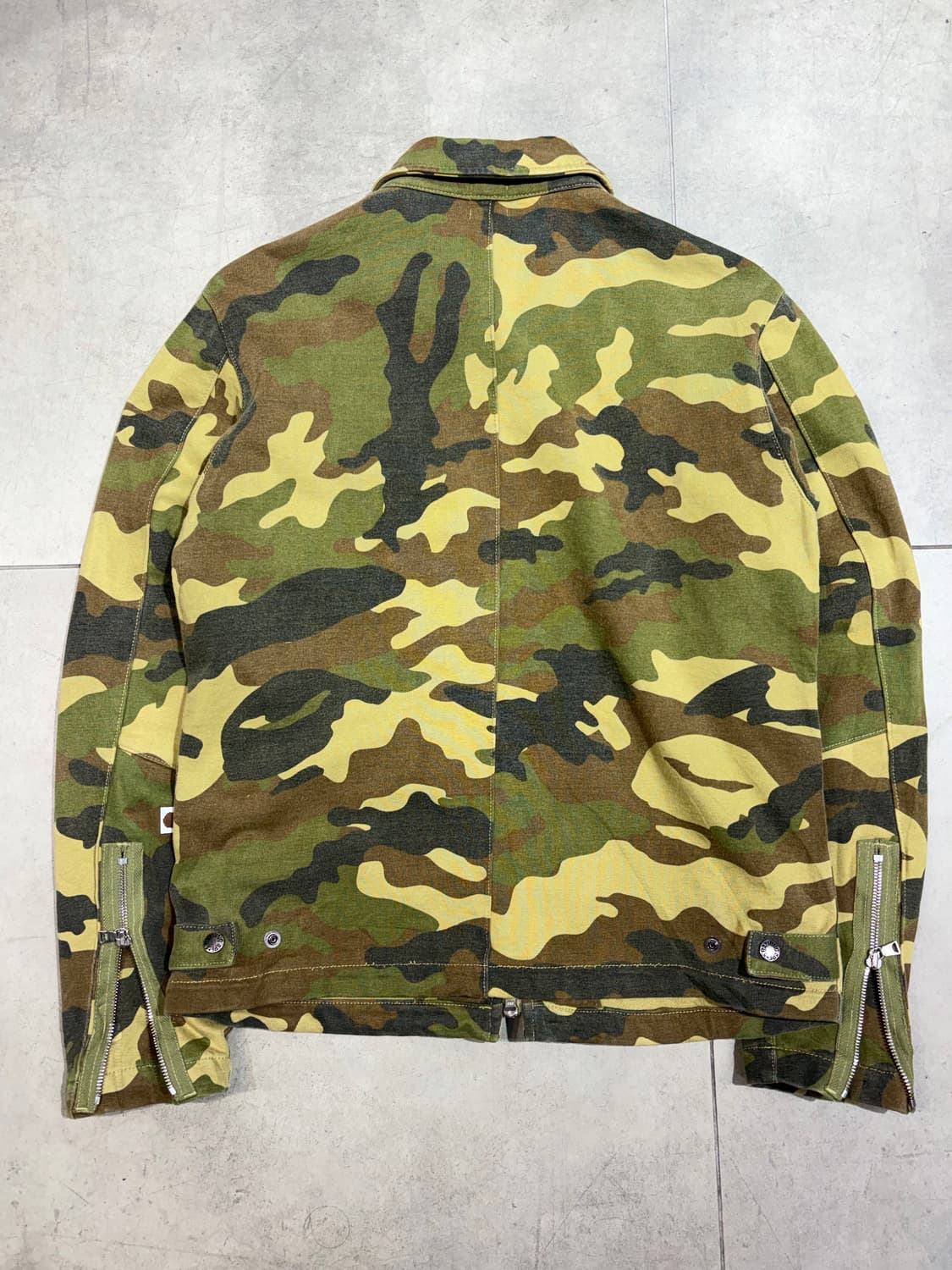 00s 베이프 아카이브 헤비코튼 라이더 자켓 상품이미지5