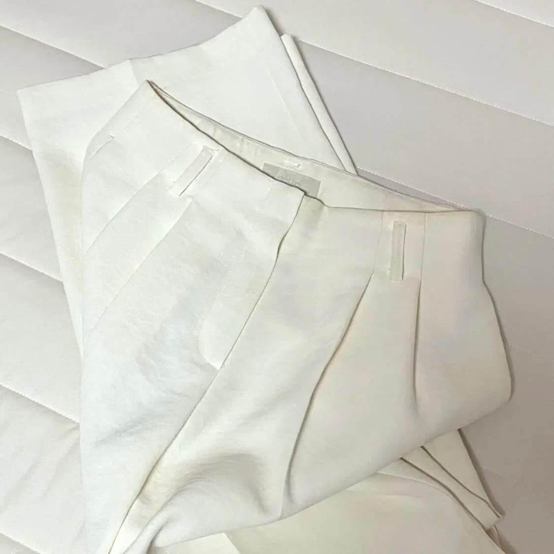 리에뜨 Lorn 화이트 슬랙스 상품이미지5