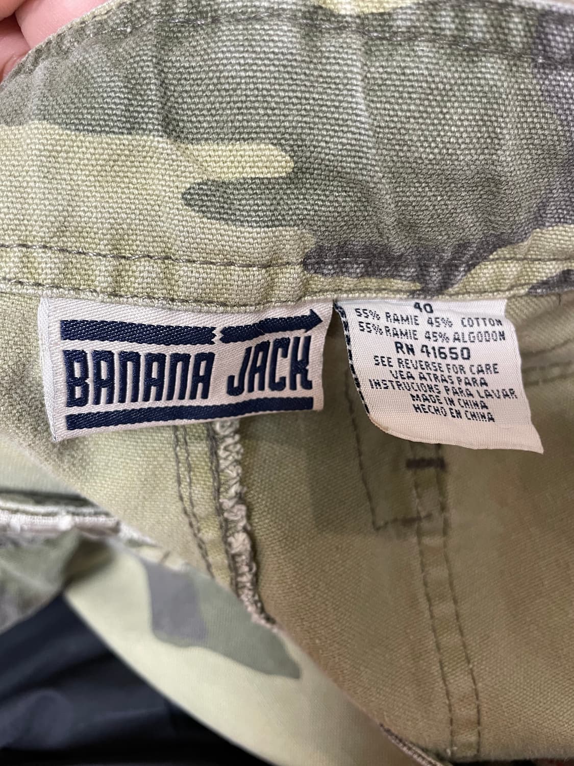 (36) Banana Jack 카모 카고 반바지 상품이미지5