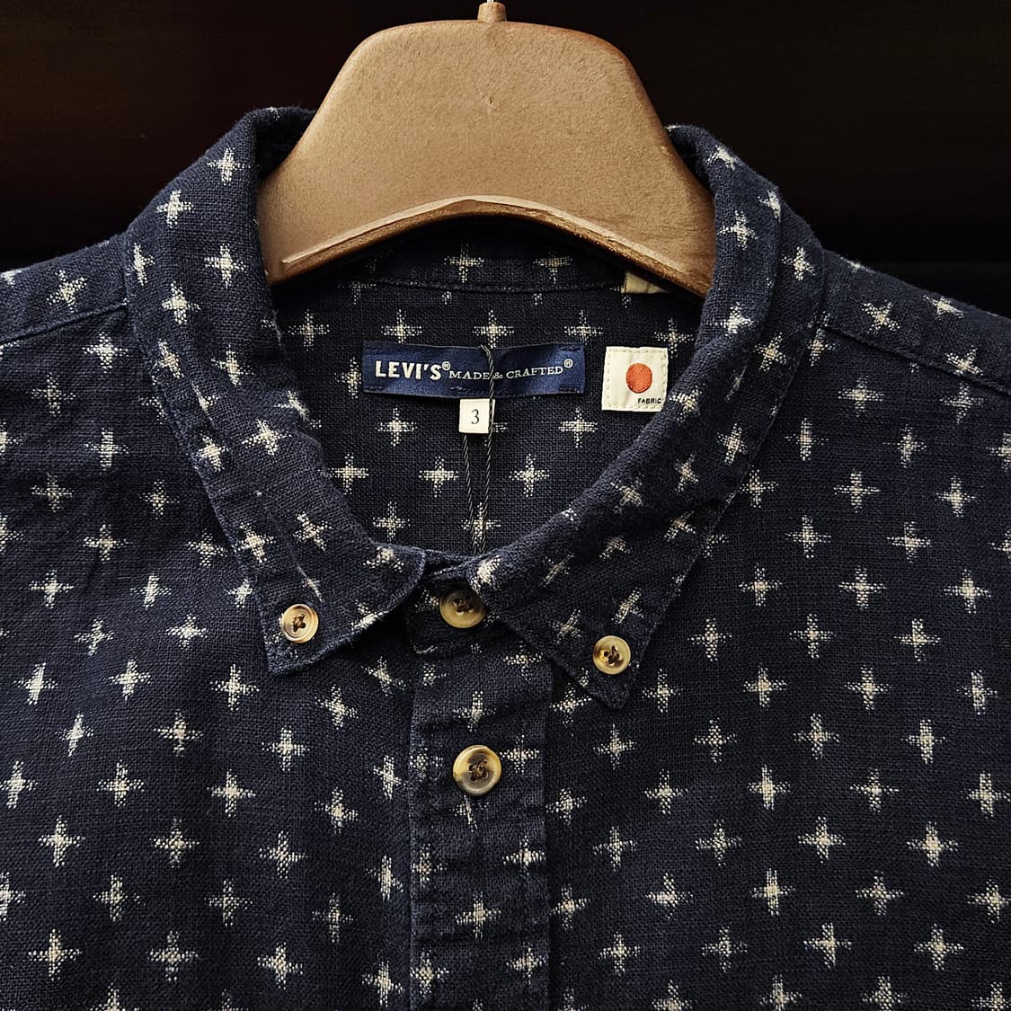 리바이스 크래프트 제패니즈 인디고 코튼 셔츠 N1130 상품이미지5