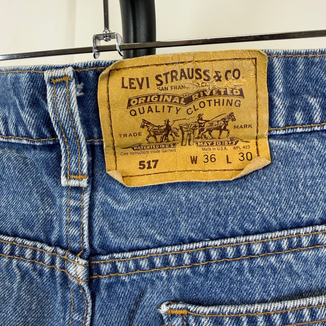 [levis]90's USA 🇺🇸 리바이스 517 36x30 오렌지탭 상품이미지9