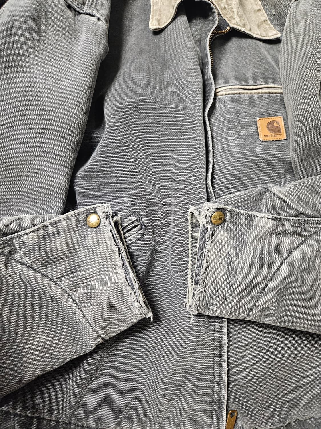 칼하트  j97 디트로이트 워크 자켓 ptl m사이즈 상품이미지8