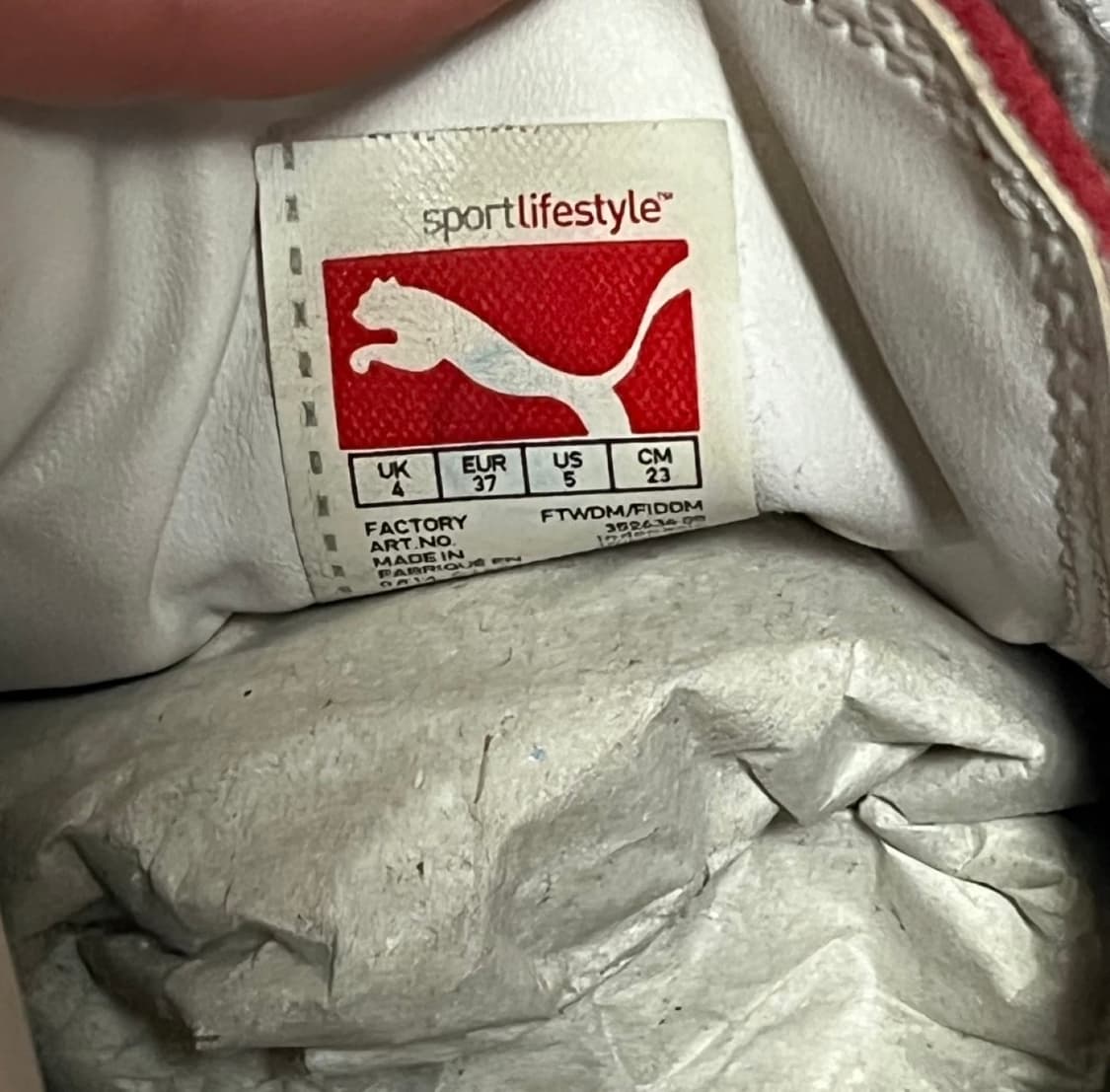 [230] 푸마 스웨이드 클래식 스니커즈 레드 상품이미지4