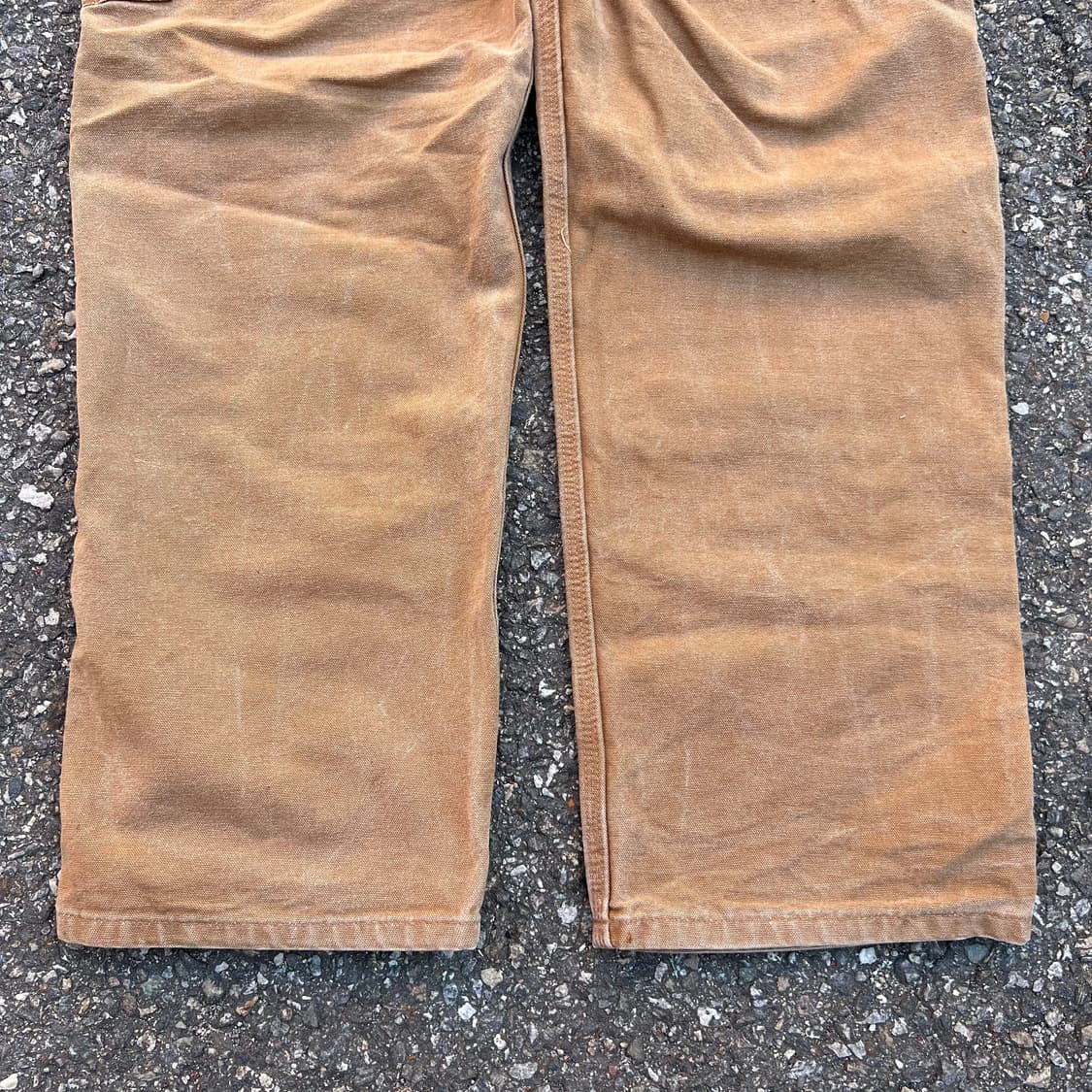 00s 빈티지 칼하트 더블니 브라운 팬츠 상품이미지8