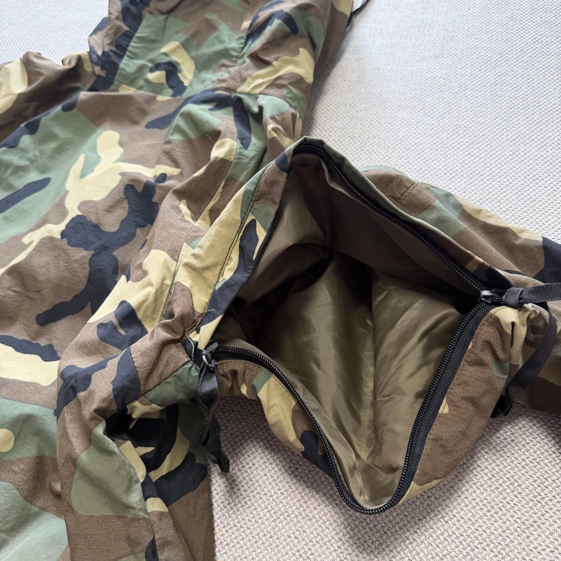 US ARMY 우드랜드 카모 고어텍스 자켓 상품이미지3