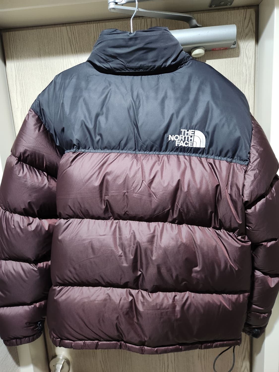 해외판 노스페이스패딩 눕시 1996 레트로 브라운 L 상품이미지2