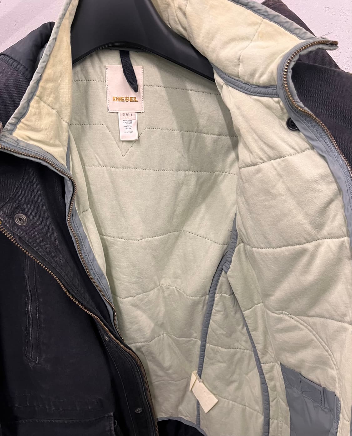 디젤 후드 워크자켓 L 상품이미지3