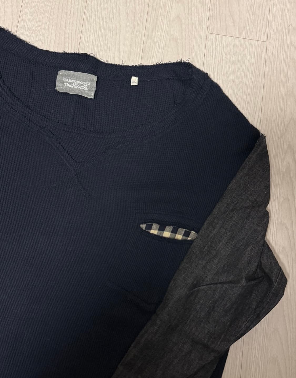 솔로이스트 13ss 셔츠 슬리브 니트 상품이미지7