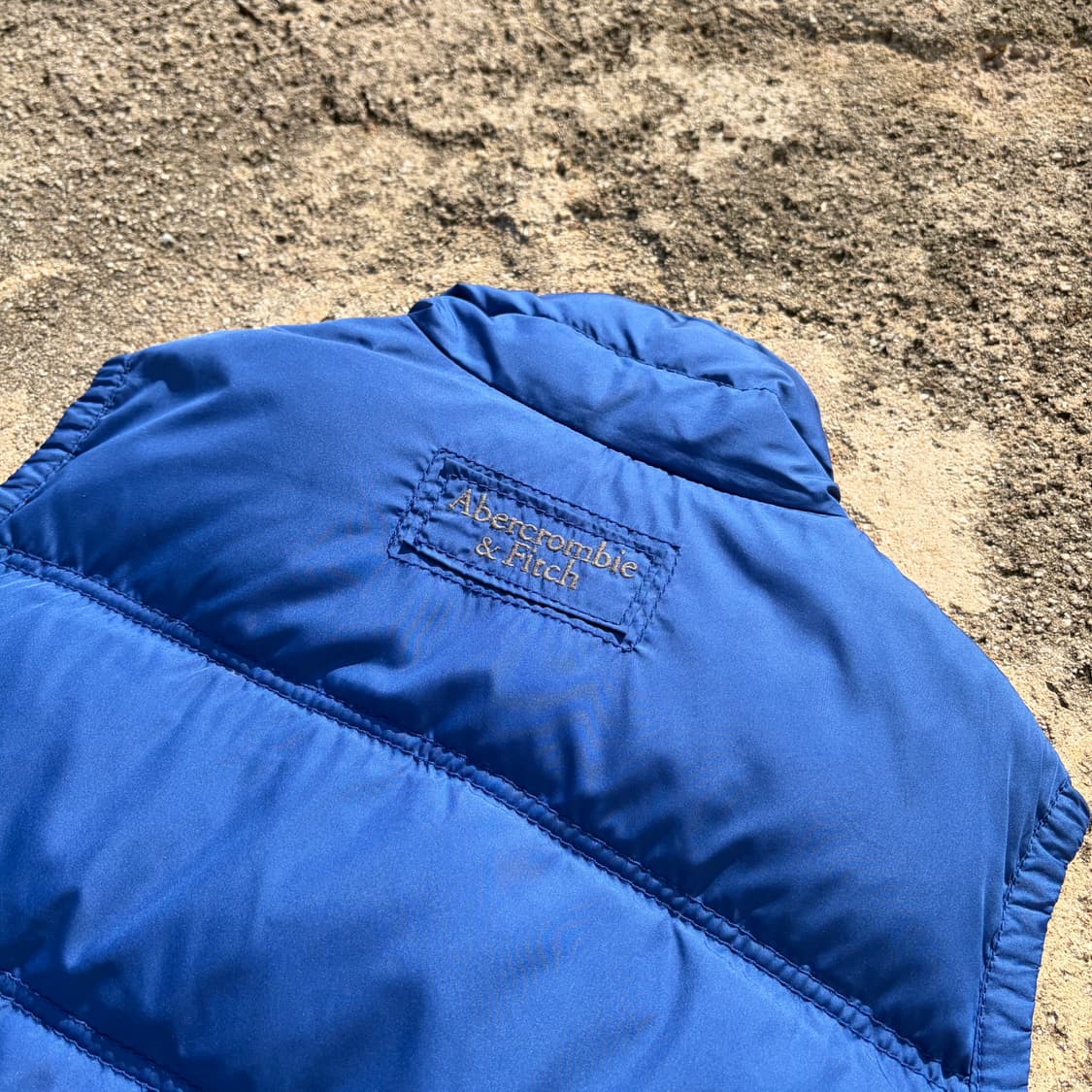 아베크롬비 빈티지 구스다운 베스트패딩 M 상품이미지10