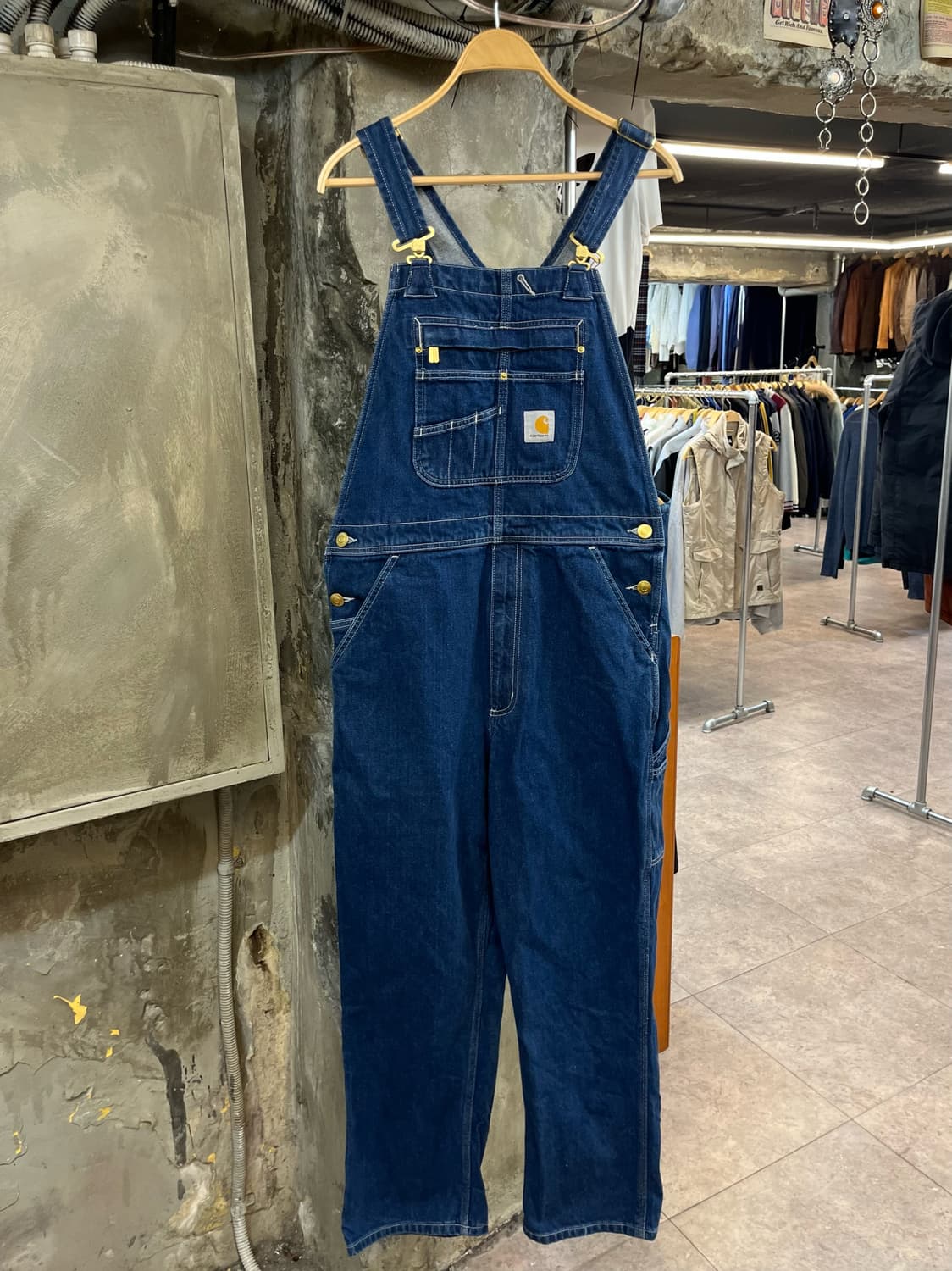 칼하트 데님 오버롤 팬츠 32X30 #csz2482 상품이미지1