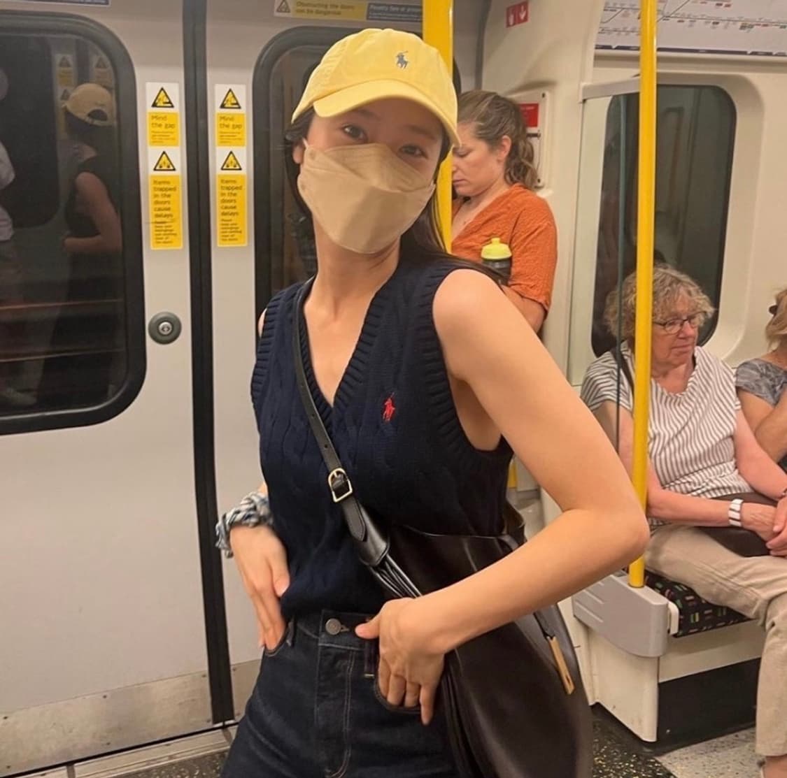 폴로 네이비 니트조끼 베스트 상품이미지7