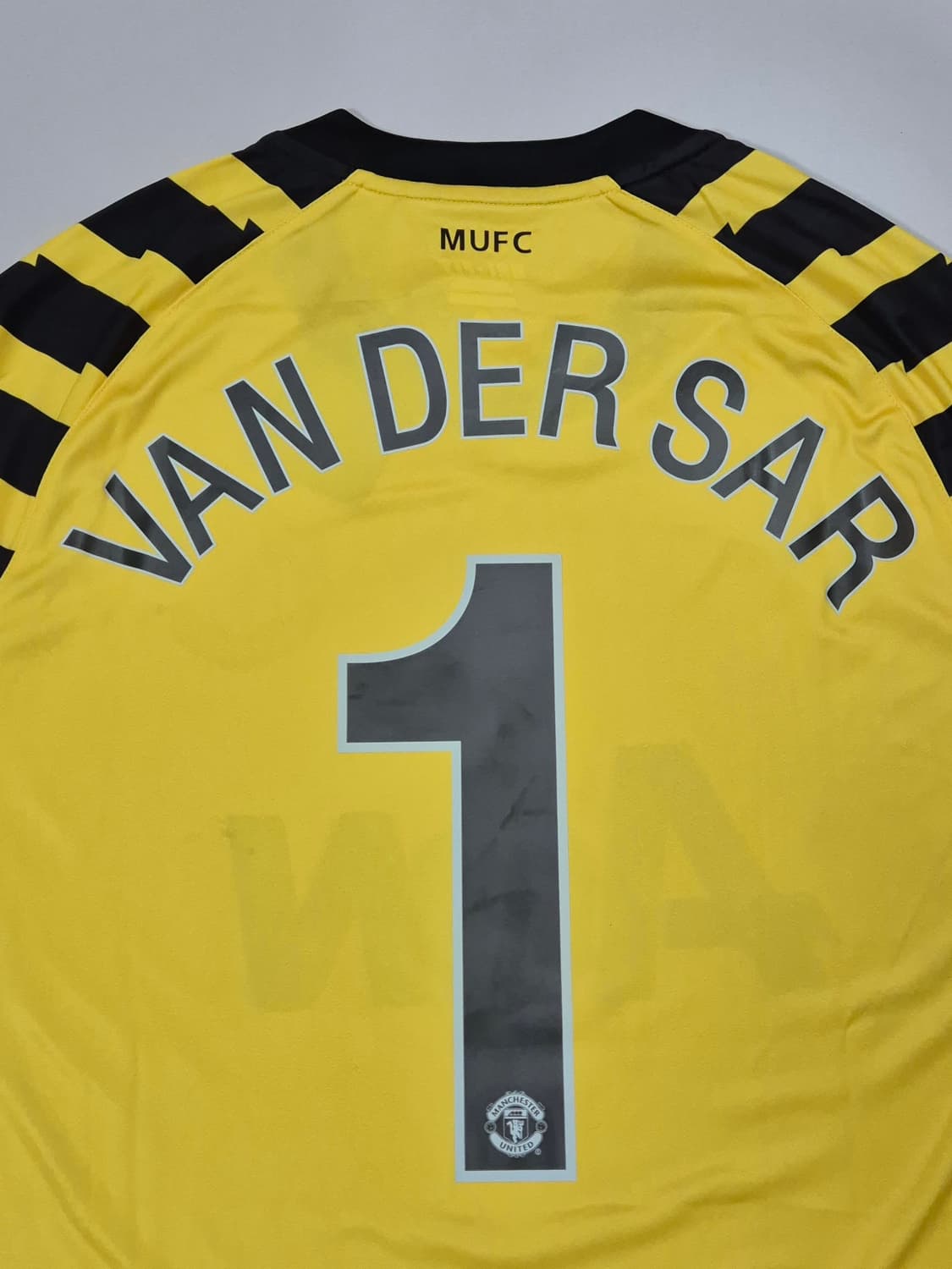 10-11 맨유 반데사르 골키퍼 유니폼 XL 레플리카 상품이미지7