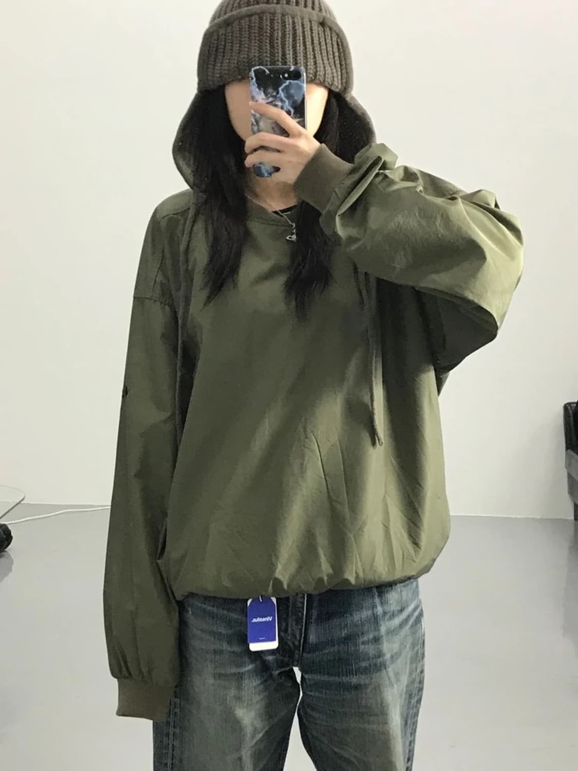 Columbia 90’s Nylon Wind Crewneck 상품이미지1