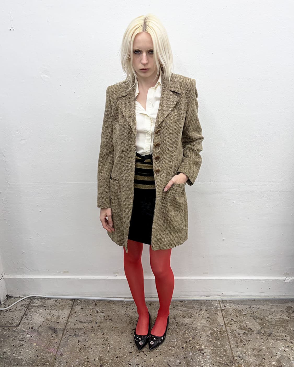 막스마라 부클 롱자켓 상품이미지6